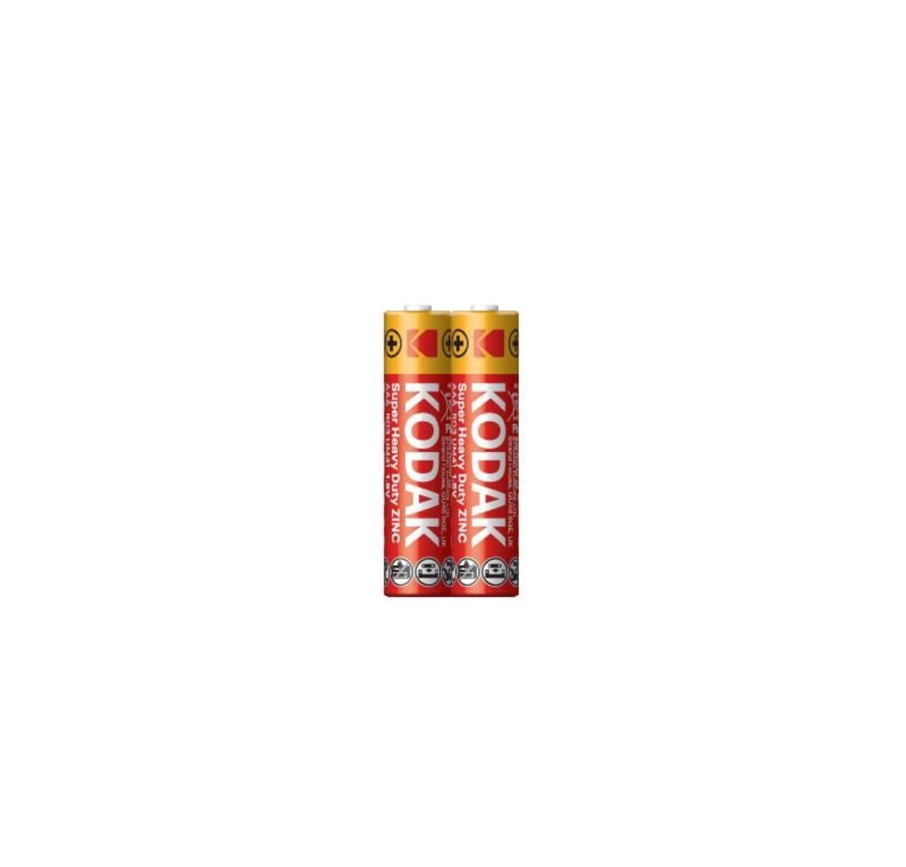KODAK 2 li ince pil AAA super Heavy  duty zinc 60 lı