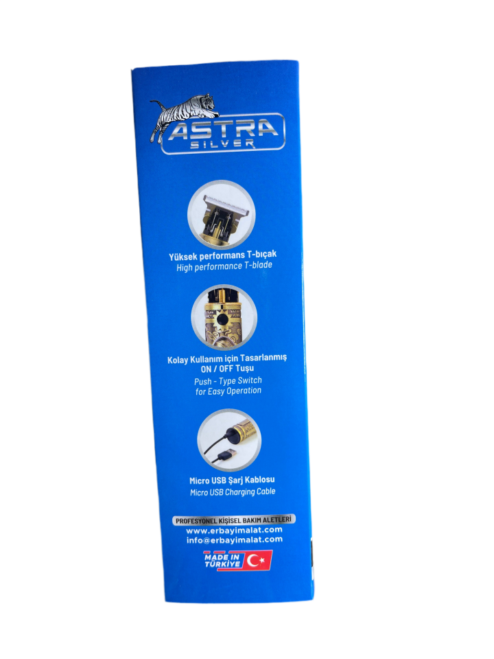 ASTRA SILVER SAÇ SAKAL TRAŞ MAKİNESİ RD-085