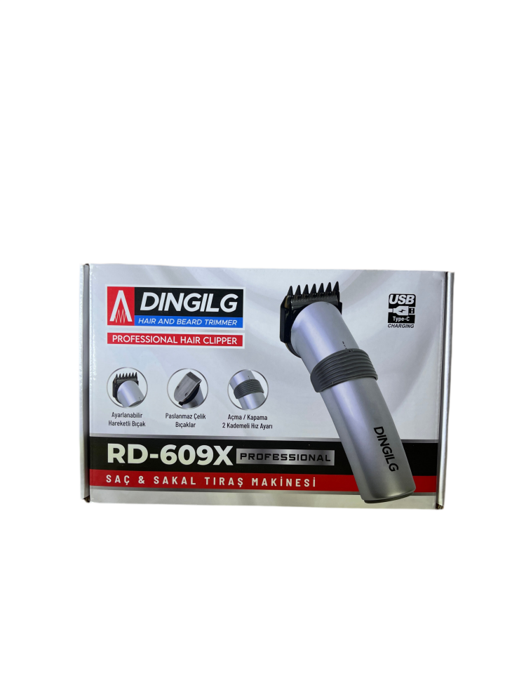 DINGILG RD-609X PROFESSIONAL saç & sakal tıraş makinesi