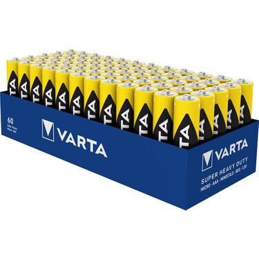 Varta 60 Adet İnce Pil Aaa Superlife Çinko Karbon Kumanda Pili