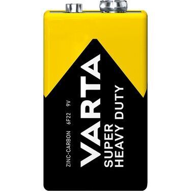 Varta Süperlife Çinko 9 Volt Pil 12'li
