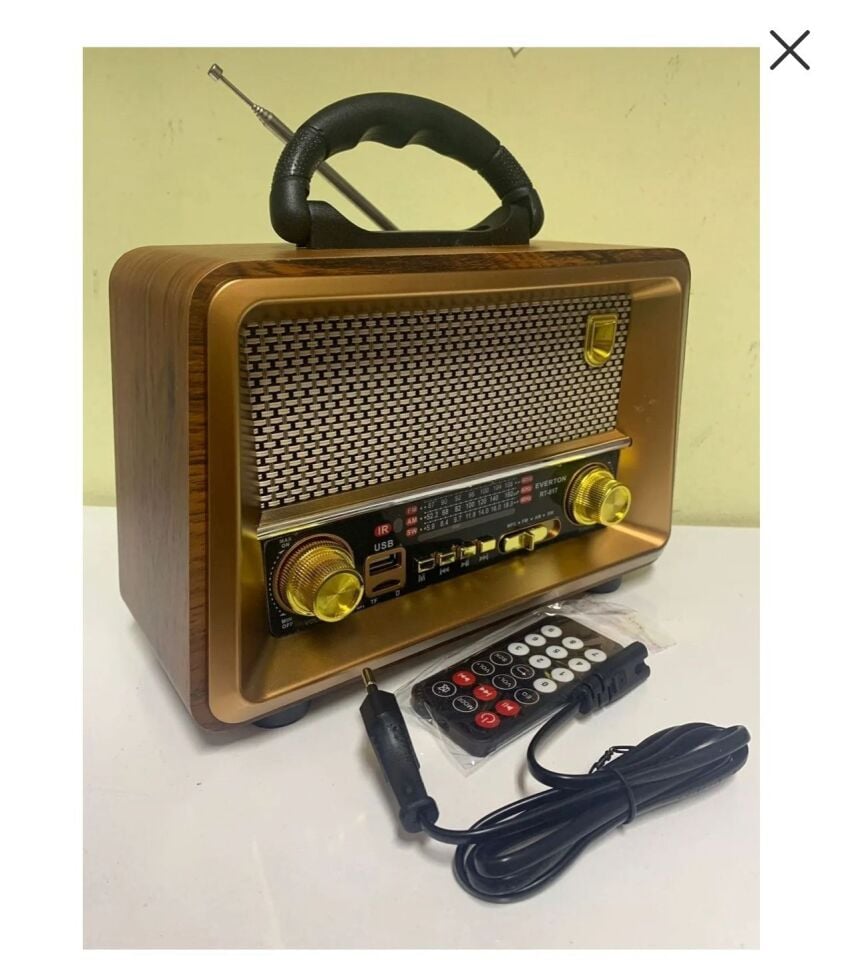 Everton Rt 817 Usb/bt/fm Nostajık Kumandalı Müzik Çalar Radyo