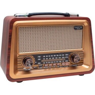 Everton Rt-810 Nostajık radyo müzik çalar BT