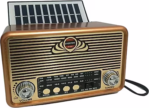 Everton Rt-660 Güneş Enerjili  Bluetooth usb/bt/sd radyo müzik çalar