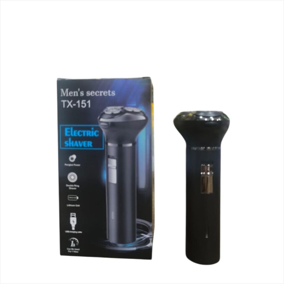 Men's Shaver ledli sinek kaydı traş makinesi TX-151 (40ad)