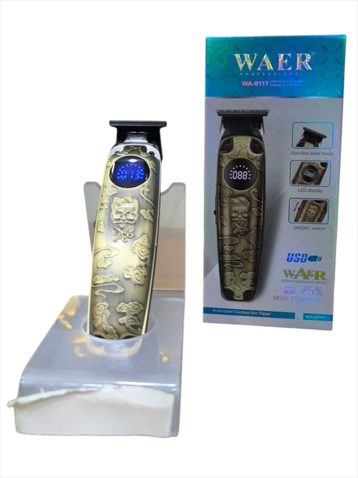 WAER PROFESSIONAL traş makinesi WA-0117 (60)