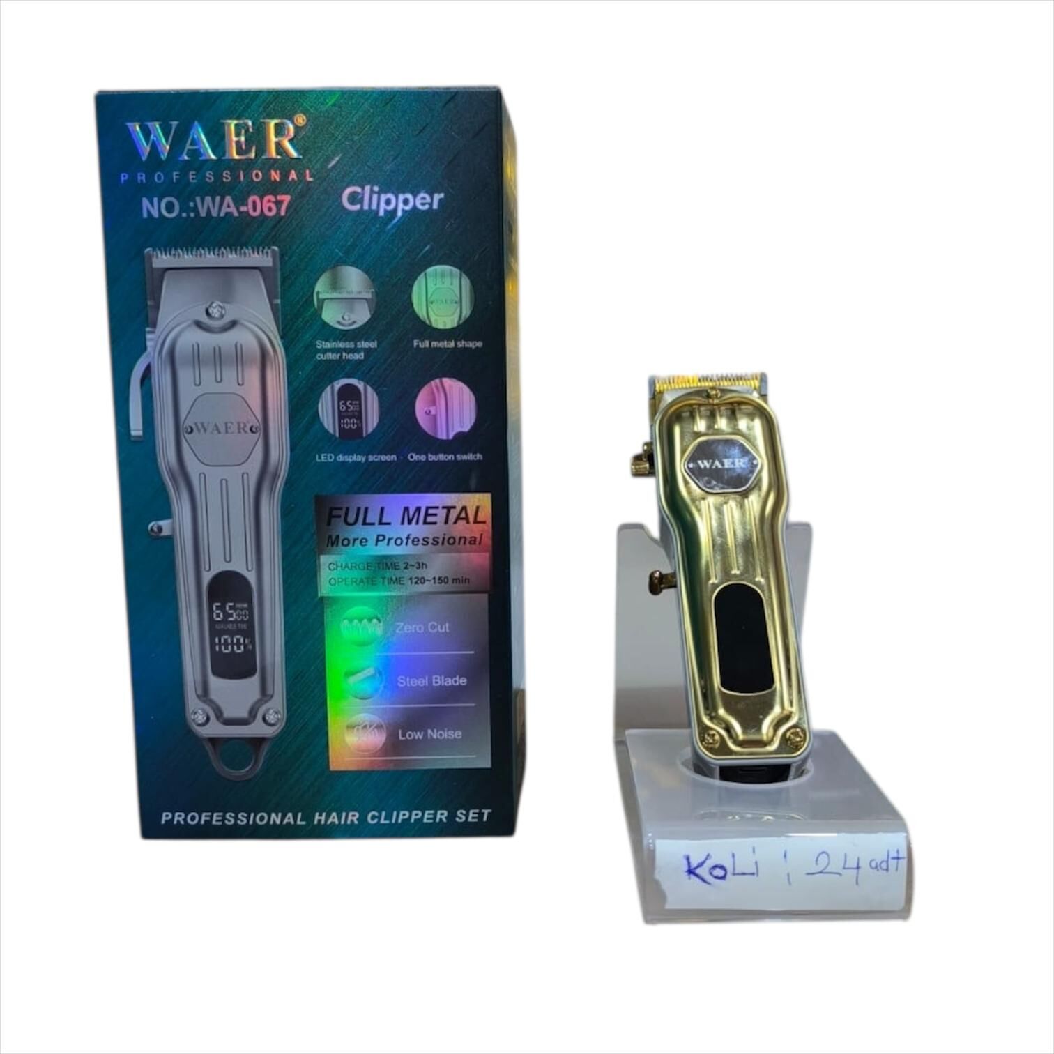 WAER PROFESSIONAL traş makinesi WA-067(40)
