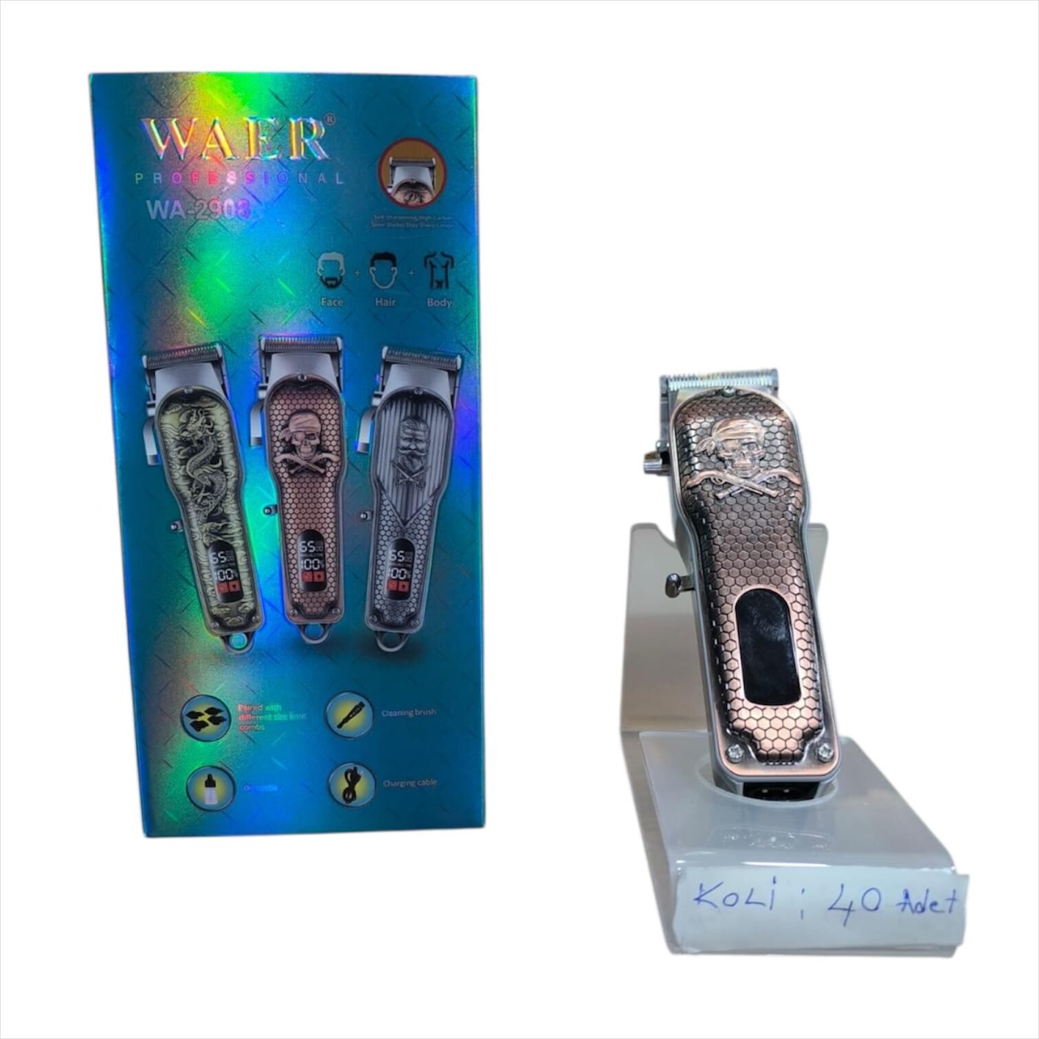 WAER PROFESSIONAL traş makinesi WA-2908(40)