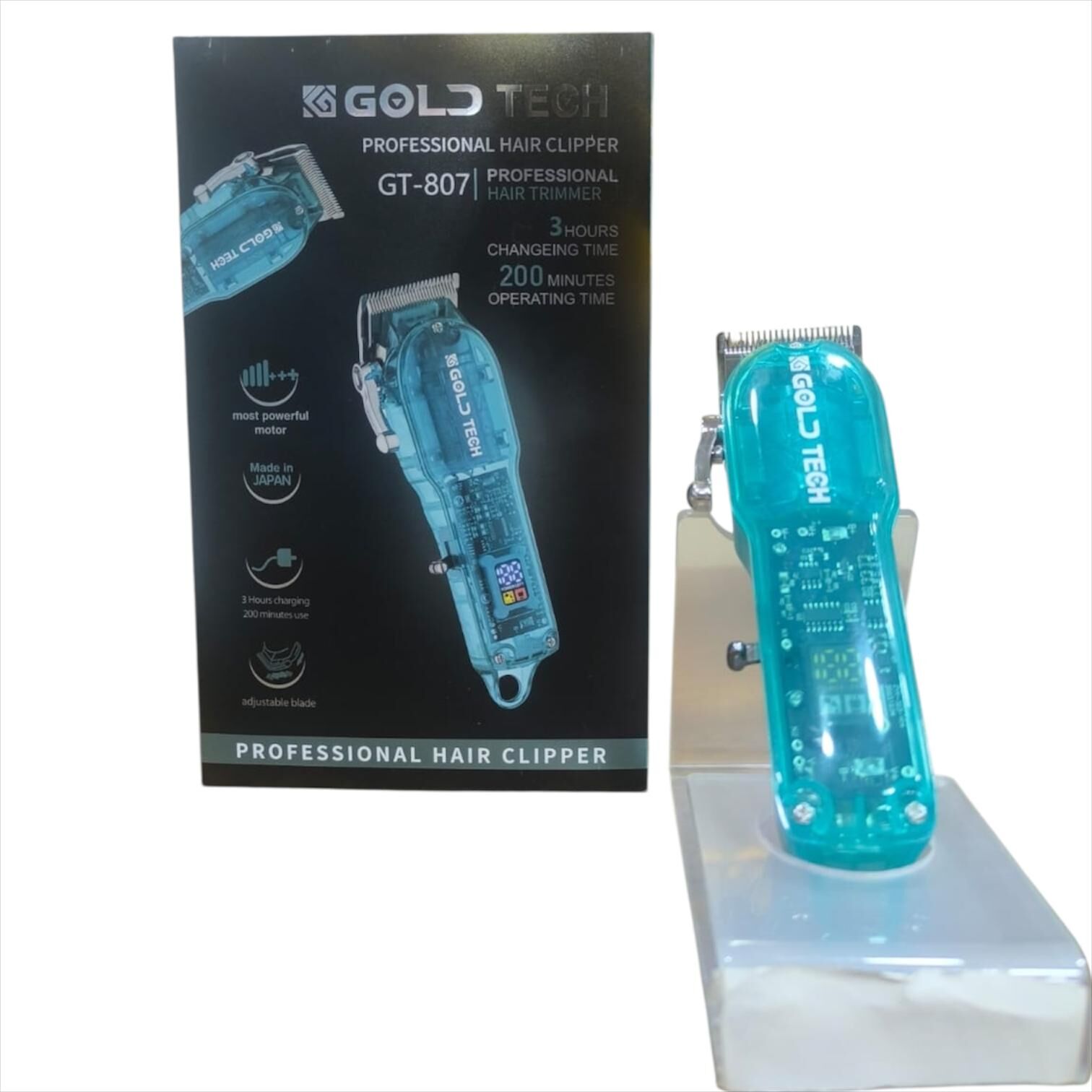 GOLD TECH saç sakal traş makinesi GT807 *(60)